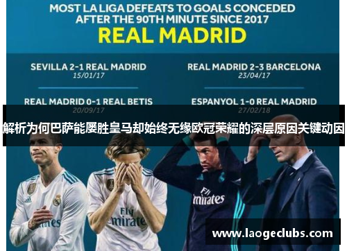 解析为何巴萨能屡胜皇马却始终无缘欧冠荣耀的深层原因关键动因